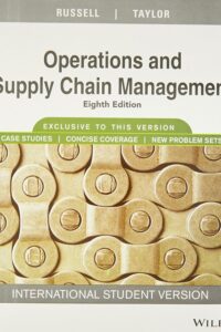 Operation & Supply Chain Management 8/E