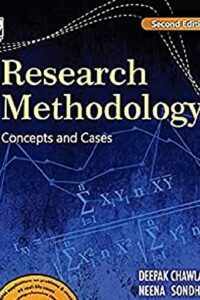 Research Methodology Concept & Cases 2/Ed