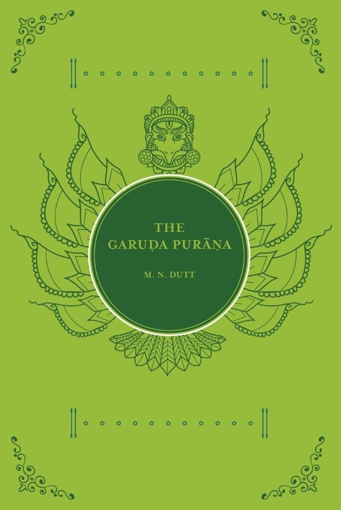 The Garuda Purana | Complete and Unabridged | Revised, newly composed text edition | The Garuda Mahapurana in English | Premium Hardcase English Edition ꕤ
