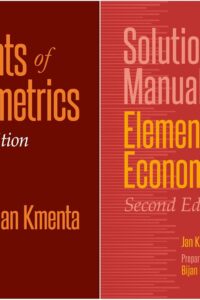 Elements of Econometrics, 2nd Edition + Solutions Manual to Elements of Econometrics, 2nd Edition