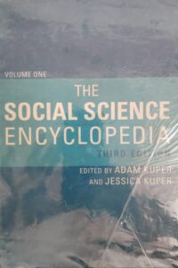 Social Science Encycl Vol1 Ed3